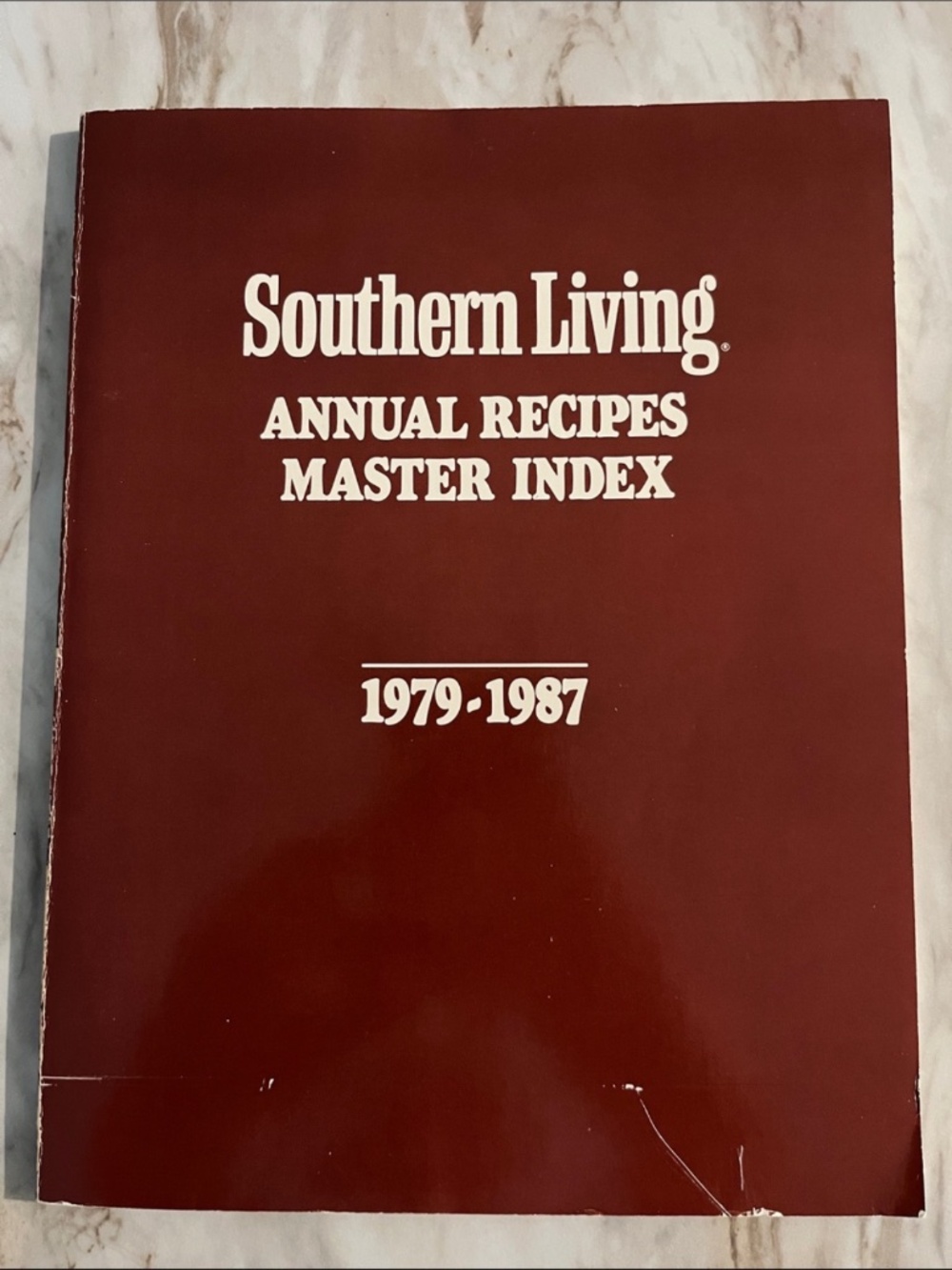 Southern Living Annual Recipes Master Index 1979-1987